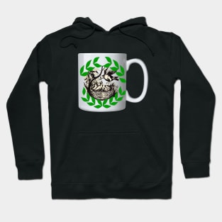 bird's nest in the mug Hoodie